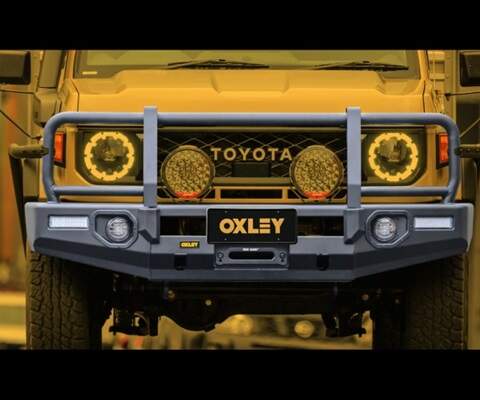 OXLEY Bull Bar to suit Landcruiser 79 Series Single Cab 2024